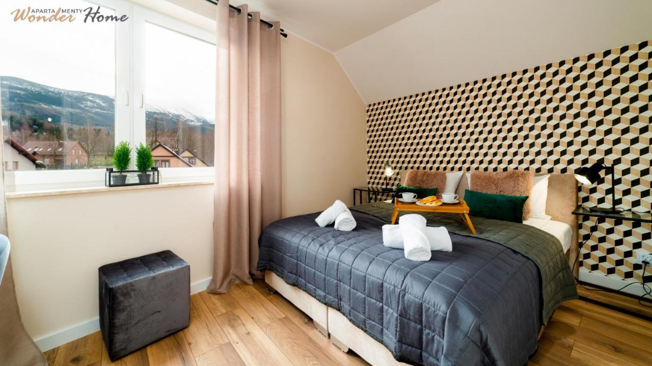 Wonder Home - Apartamenty W Malowniczej Okolicy, Z Balkonami I Widokiem Na Gory Karpacz Kültér fotó